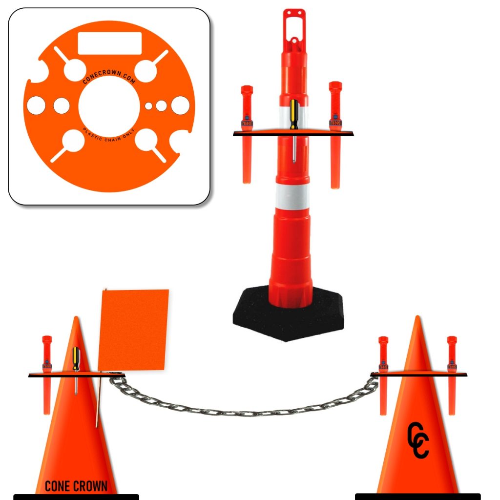 Airport Traffic Wand Tool Holder, Caddy